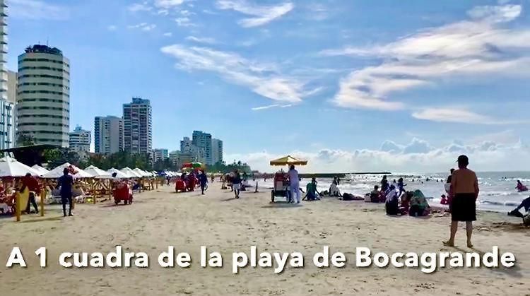 1804 Bocagrande Hermosa Vista A 1 Cuadra De La Playa Cartagena