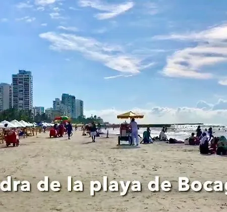 1804 Bocagrande Hermosa Vista A 1 Cuadra De La Playa Cartagena