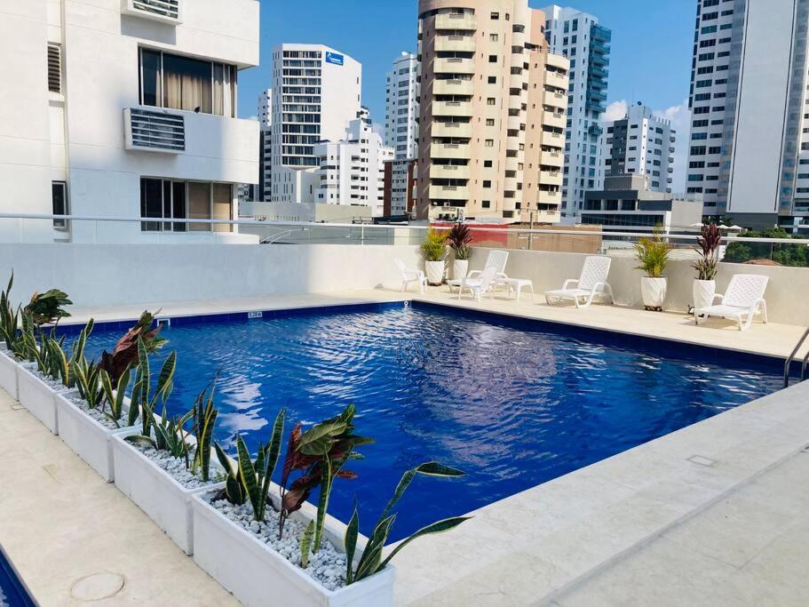 1804 Bocagrande Hermosa Vista A 1 Cuadra De La Playa Apartamento *